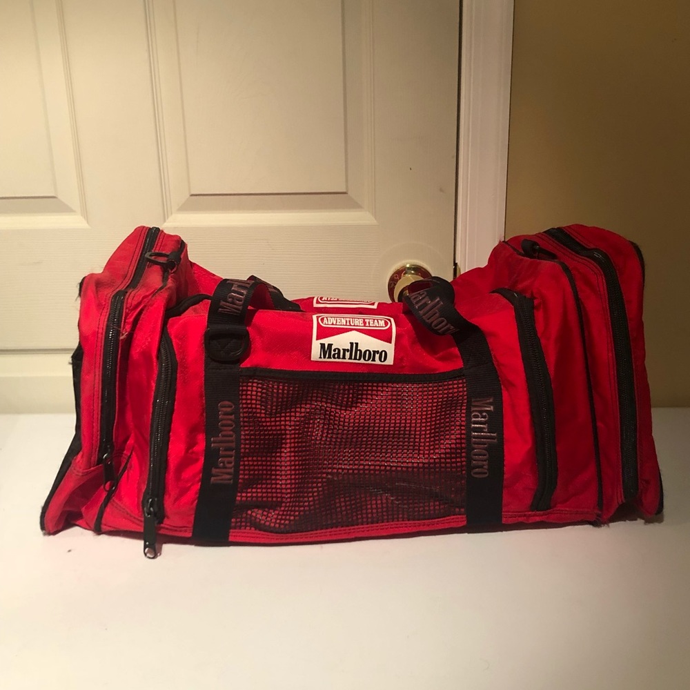 Vintage Marlboro Duffel Bag